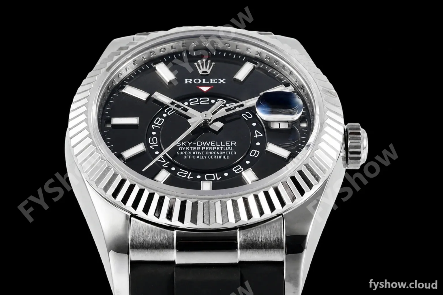 Rolex - Skydweller 42mm 336239 Gain Weight SS/RU Black ZF V2 A2824 - Image 5