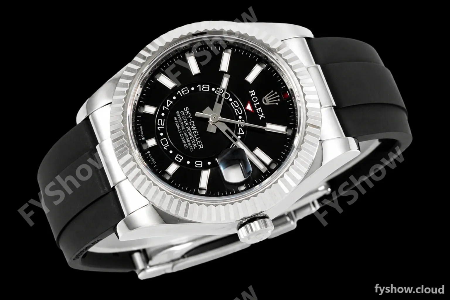 Rolex - Skydweller 42mm 336239 Gain Weight SS/RU Black ZF V2 A2824 - Image 8