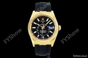 Rolex - Skydweller 42mm 336238 Gain Weight YG/RU Black ZF V2 A2824