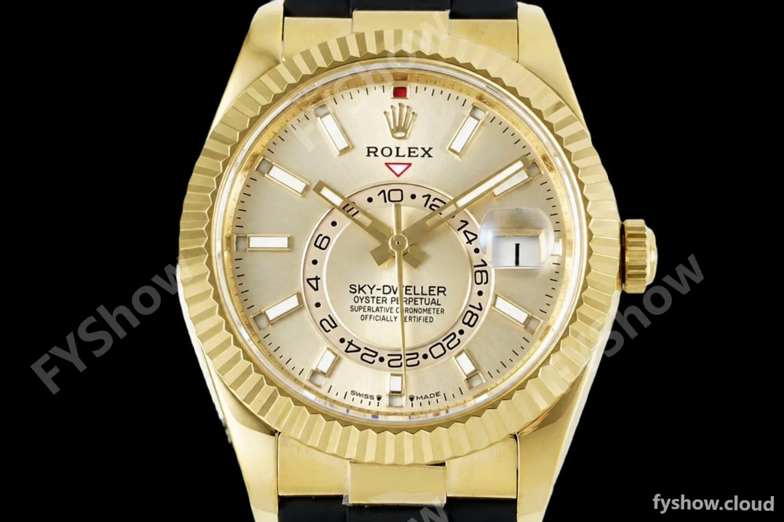 Rolex - Skydweller 42mm 336238 Gain Weight YG/RU Champ ZF V2 A2824 - Image 7