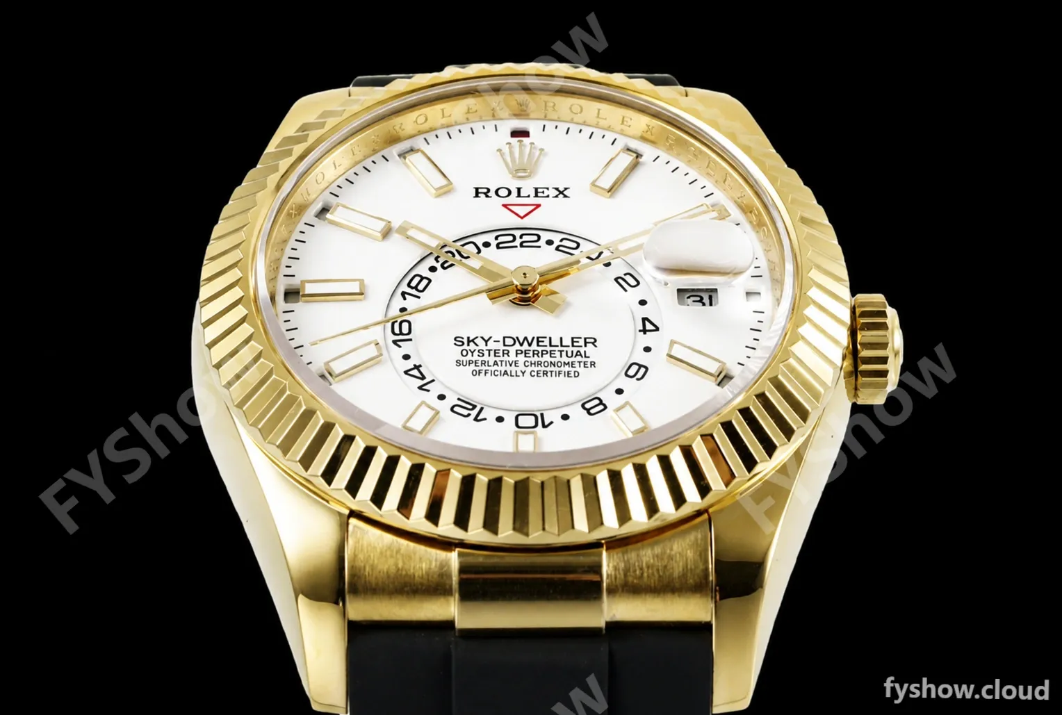 Rolex - Skydweller 42mm 336238 Gain Weight YG/RU White ZF V2 A2824 - Image 5