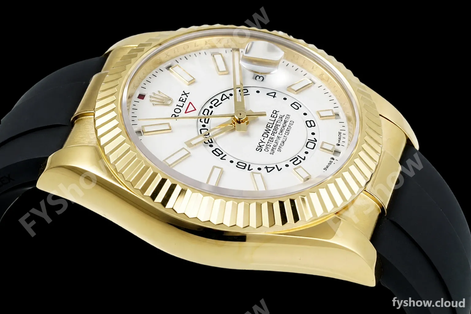 Rolex - Skydweller 42mm 336238 Gain Weight YG/RU White ZF V2 A2824 - Image 7