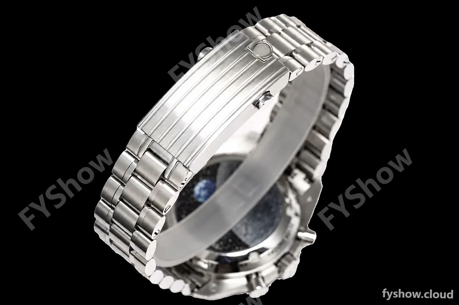 Omega - Speedmaster "Silver Snoopy Award" 50th Anniversary 42mm SS/NY Wht/Blue OSF V2 Cal.3861 - Image 11