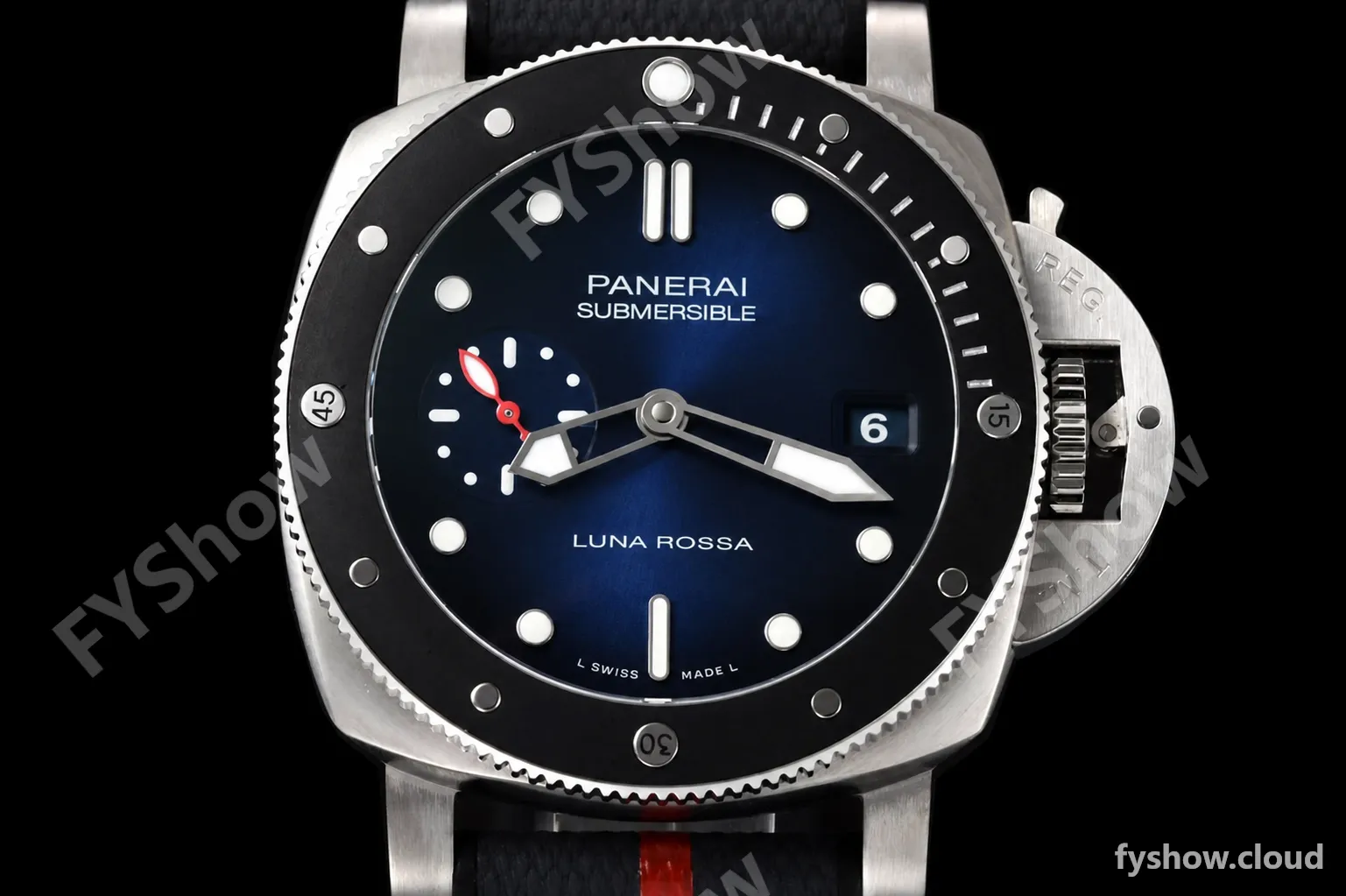 Panerai - PAM1565 Submersible Luna Rossa 42mm SS/RU Blue VSF P900 - Image 2