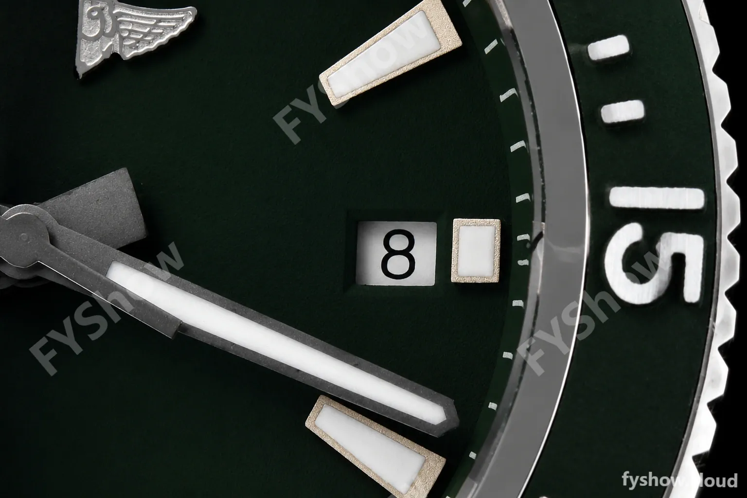 Breitling - Superocean 44mm Red SS/SS Green BLSF A2824 - Image 8