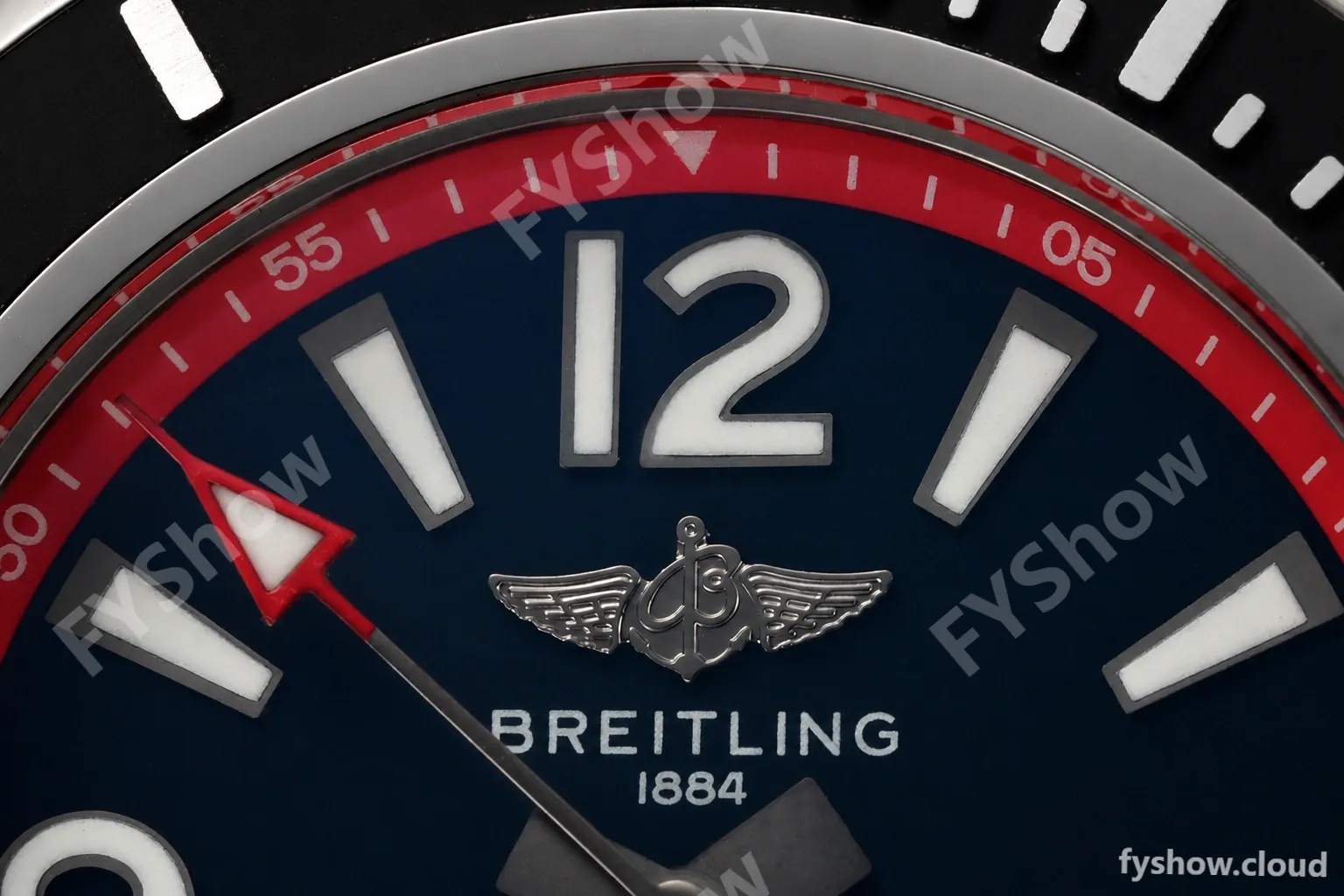 Breitling - Superocean 44mm SS/RU Black/Red BLSF A2824 - Image 5