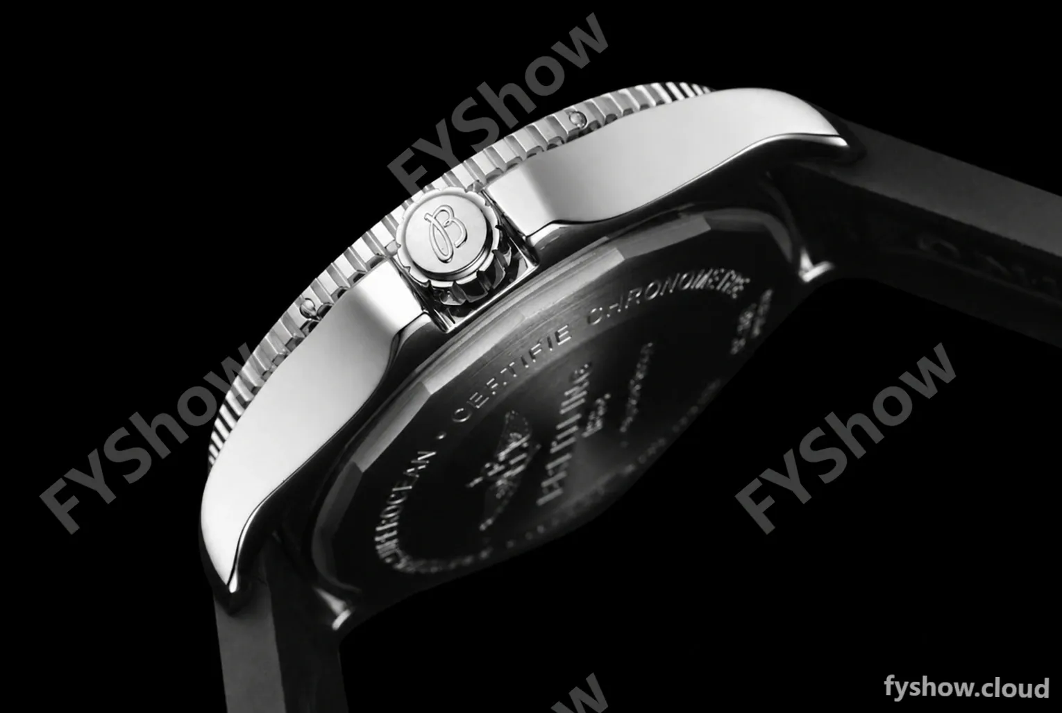 Breitling - Superocean 44mm SS/RU Black/Red BLSF A2824 - Image 8