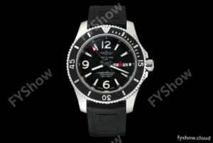 Breitling - Superocean Ironman 44mm SS/RU Black BLSF A2824