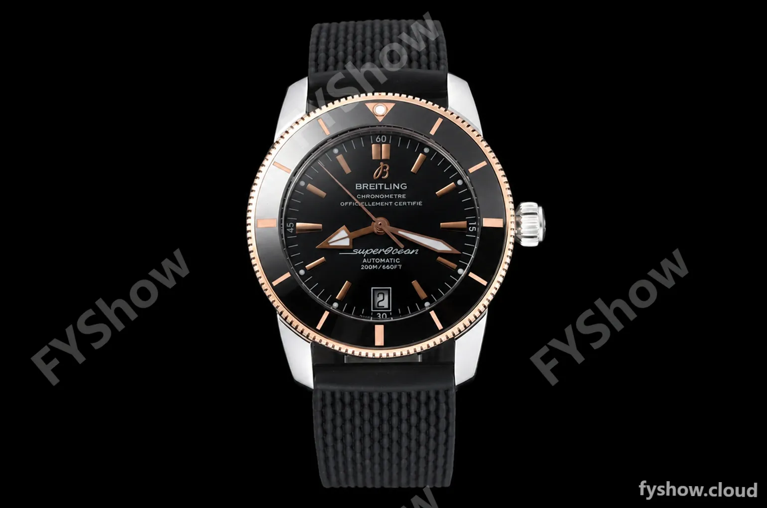 Breitling - Superocean Heritage B20 Automatic 42mm RG/SS/RU Black BLSF A2824