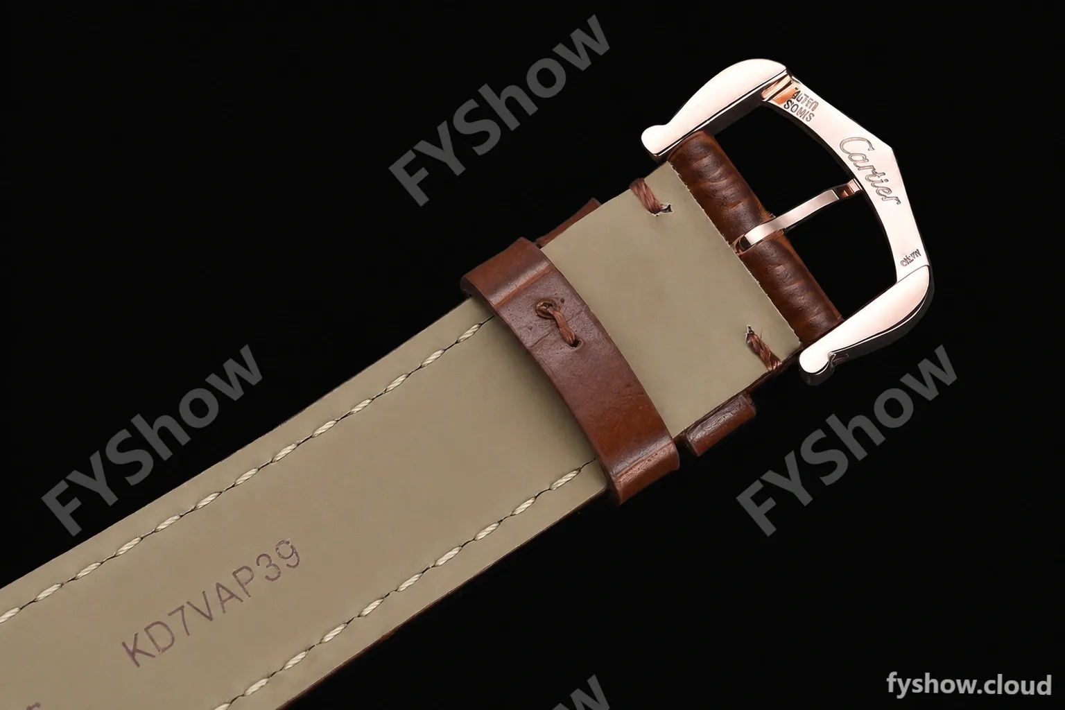 Cartier - Cartier Tank Louis Cartier Large Size RG/LE Silver AF Swiss Qtz - Image 13