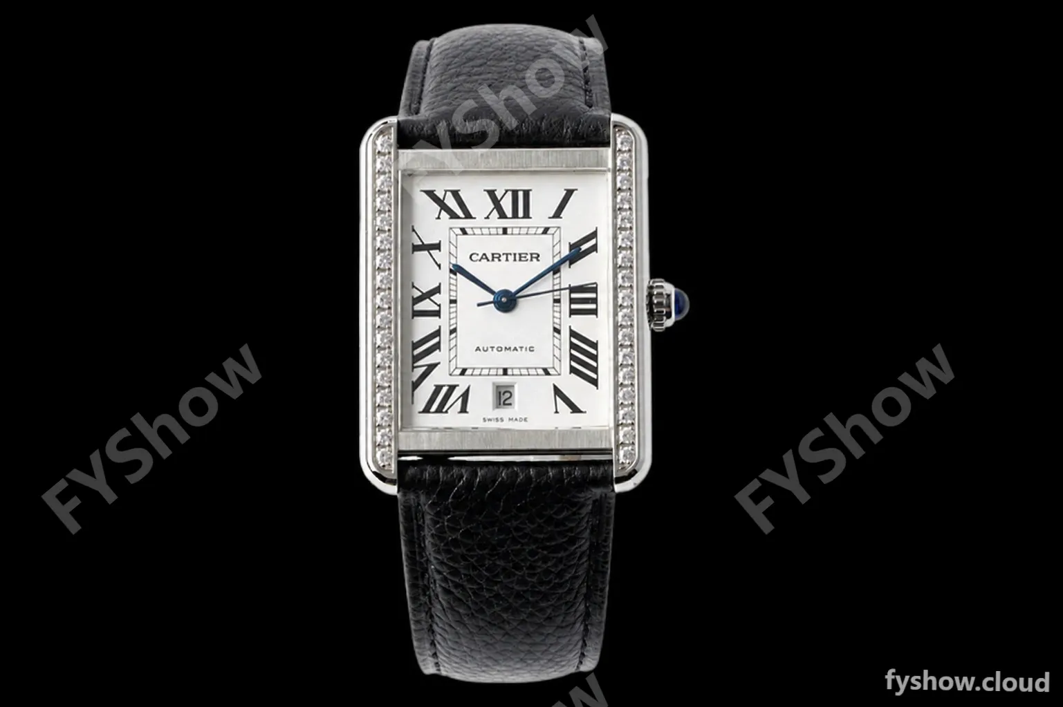 Cartier - Cartier Tank Solo XL Automatic SS/LE White AF A2892