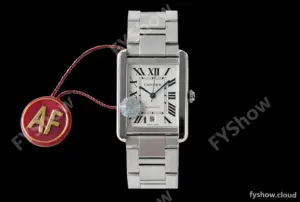 Cartier - Cartier Tank Solo XL Automatic SS/SS White AF A2892