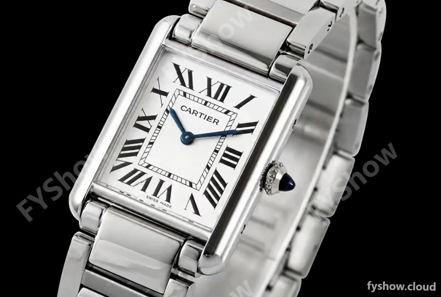 Cartier - Tank Must De Cartier 316F SS/SS White AF Swiss Quartz - Image 4