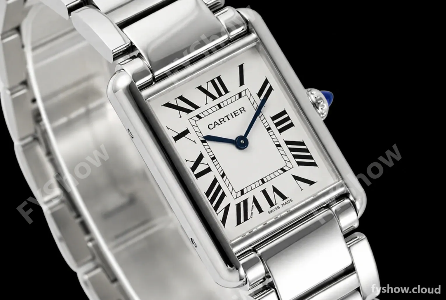Cartier - Tank Must De Cartier 316F SS/SS White AF Swiss Quartz - Image 6