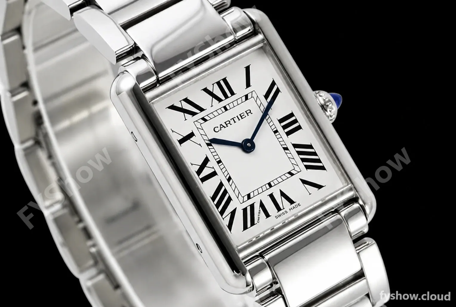 Cartier - Tank Must De Cartier 316F SS/SS White AF Swiss Quartz - Image 5