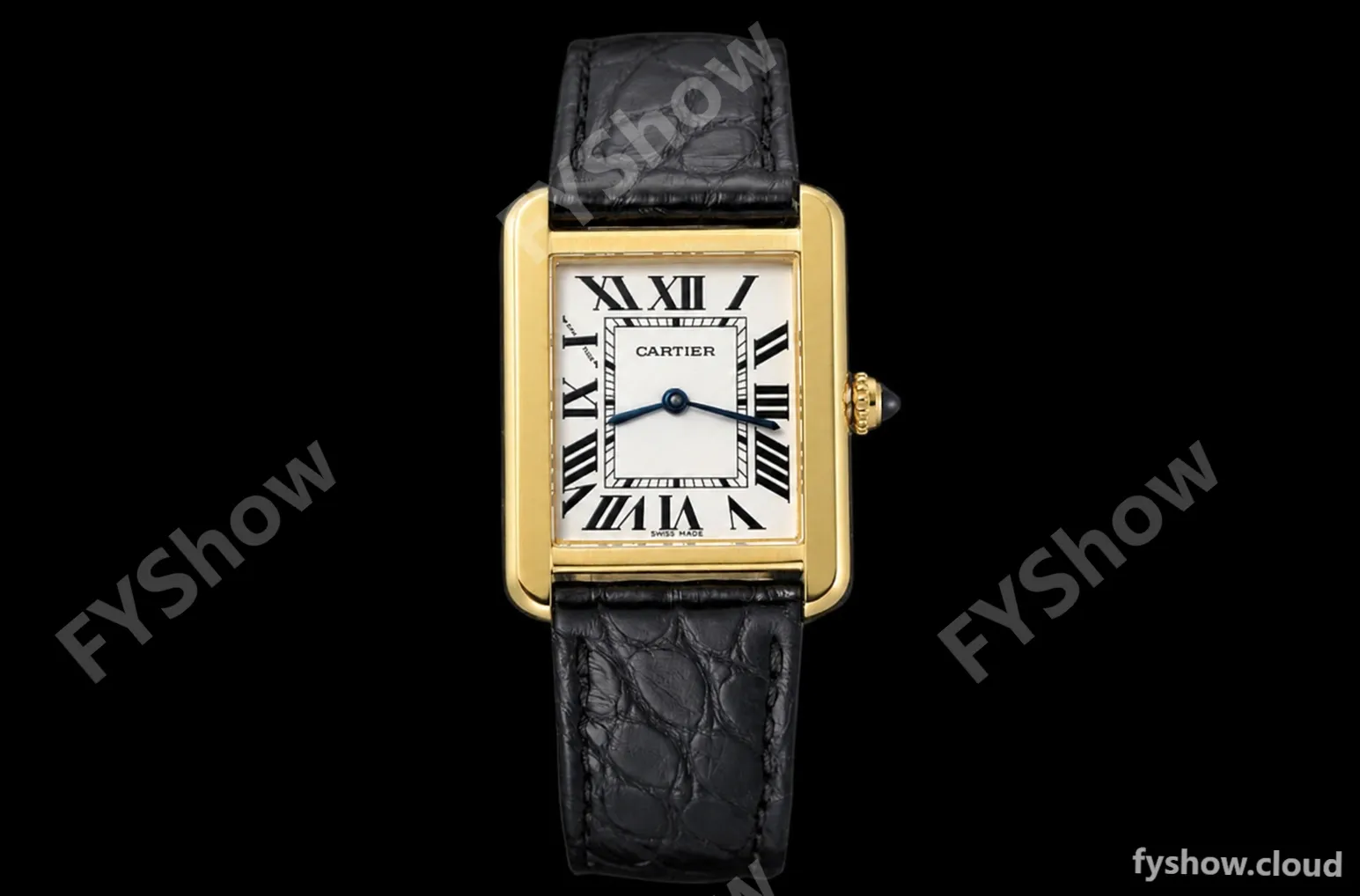 Cartier - Tank Solo Midsize 24.4mm YG/LE White AF Swiss Qtz