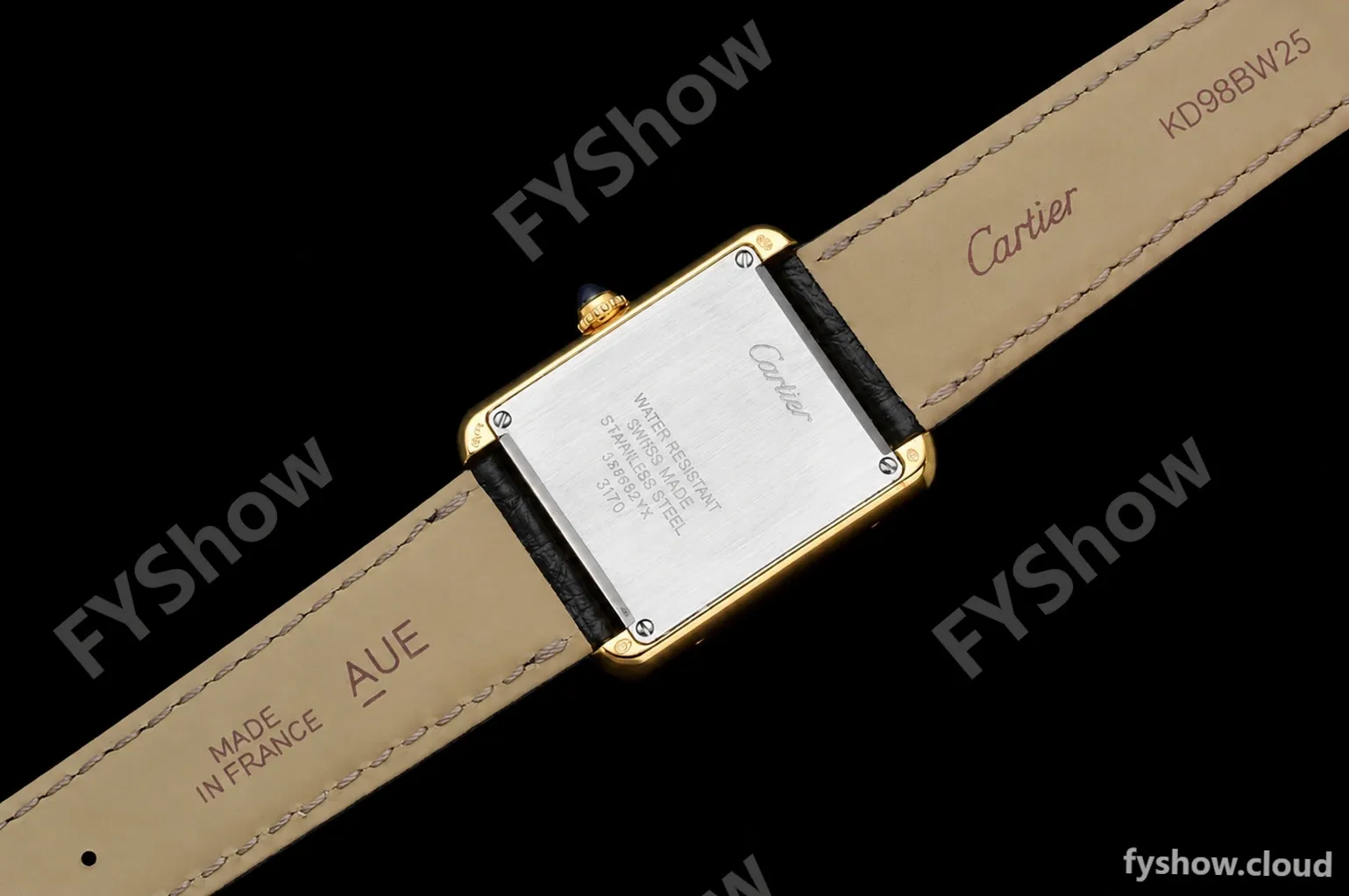 Cartier - Tank Solo Midsize 24.4mm YG/LE White AF Swiss Qtz - Image 19