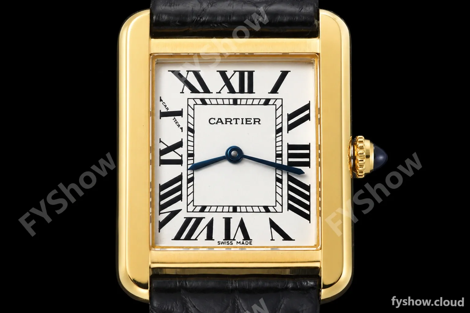 Cartier - Tank Solo Midsize 24.4mm YG/LE White AF Swiss Qtz - Image 2