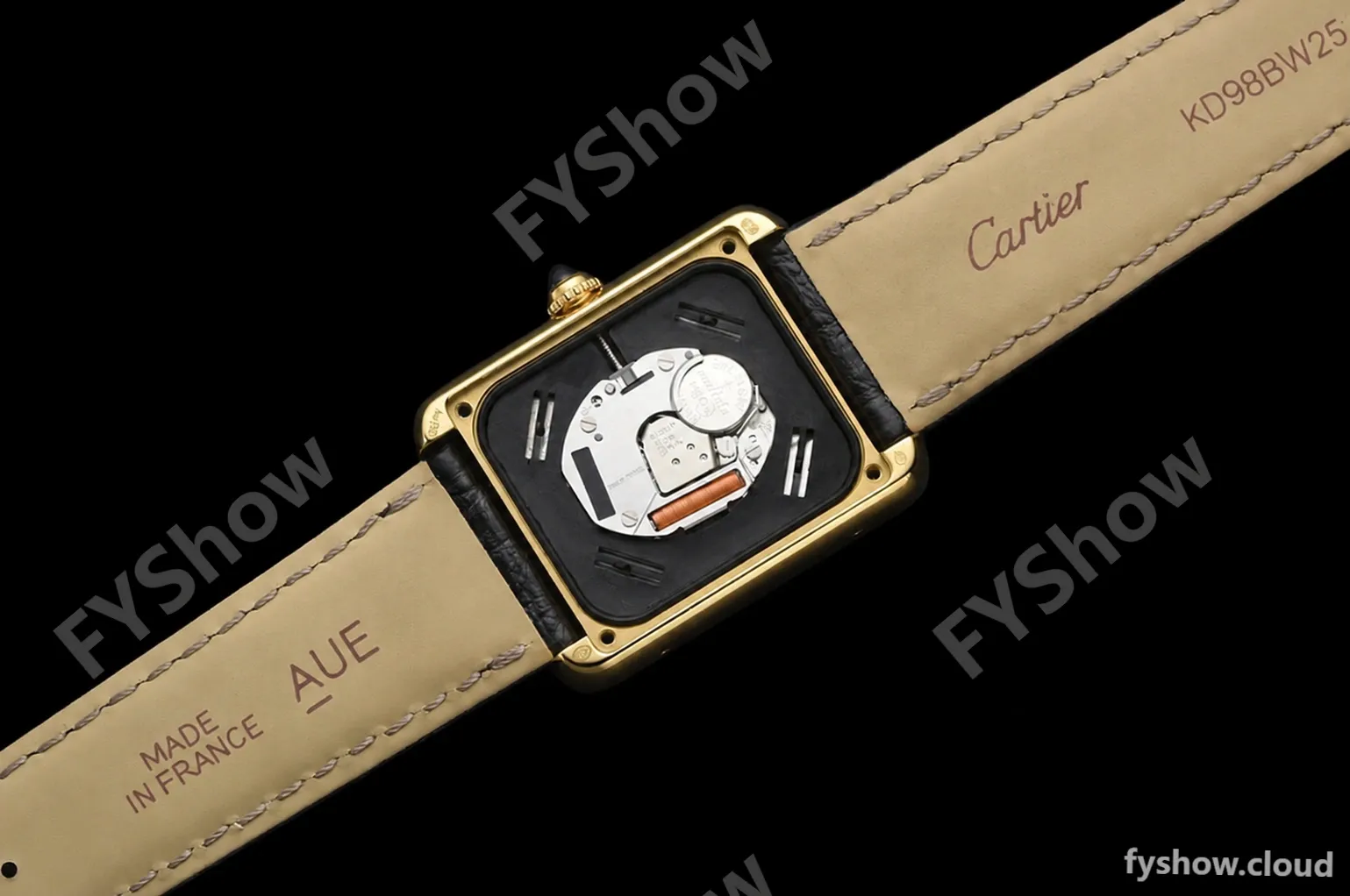 Cartier - Tank Solo Midsize 24.4mm YG/LE White AF Swiss Qtz - Image 24