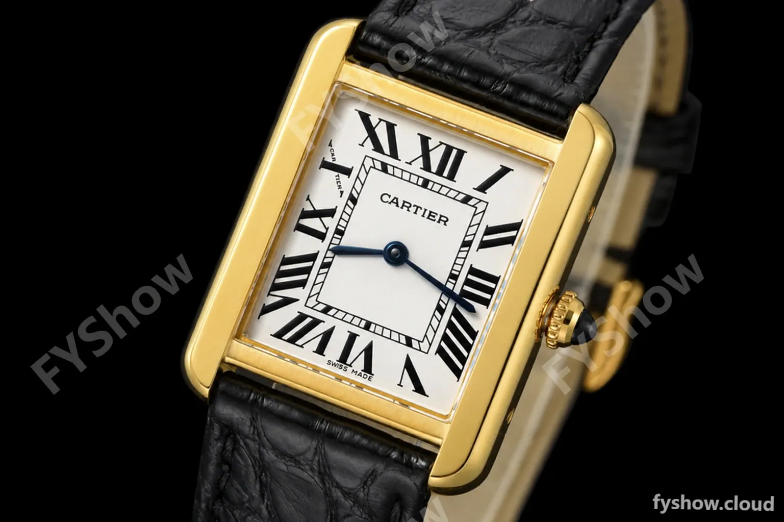 Cartier - Tank Solo Midsize 24.4mm YG/LE White AF Swiss Qtz - Image 3