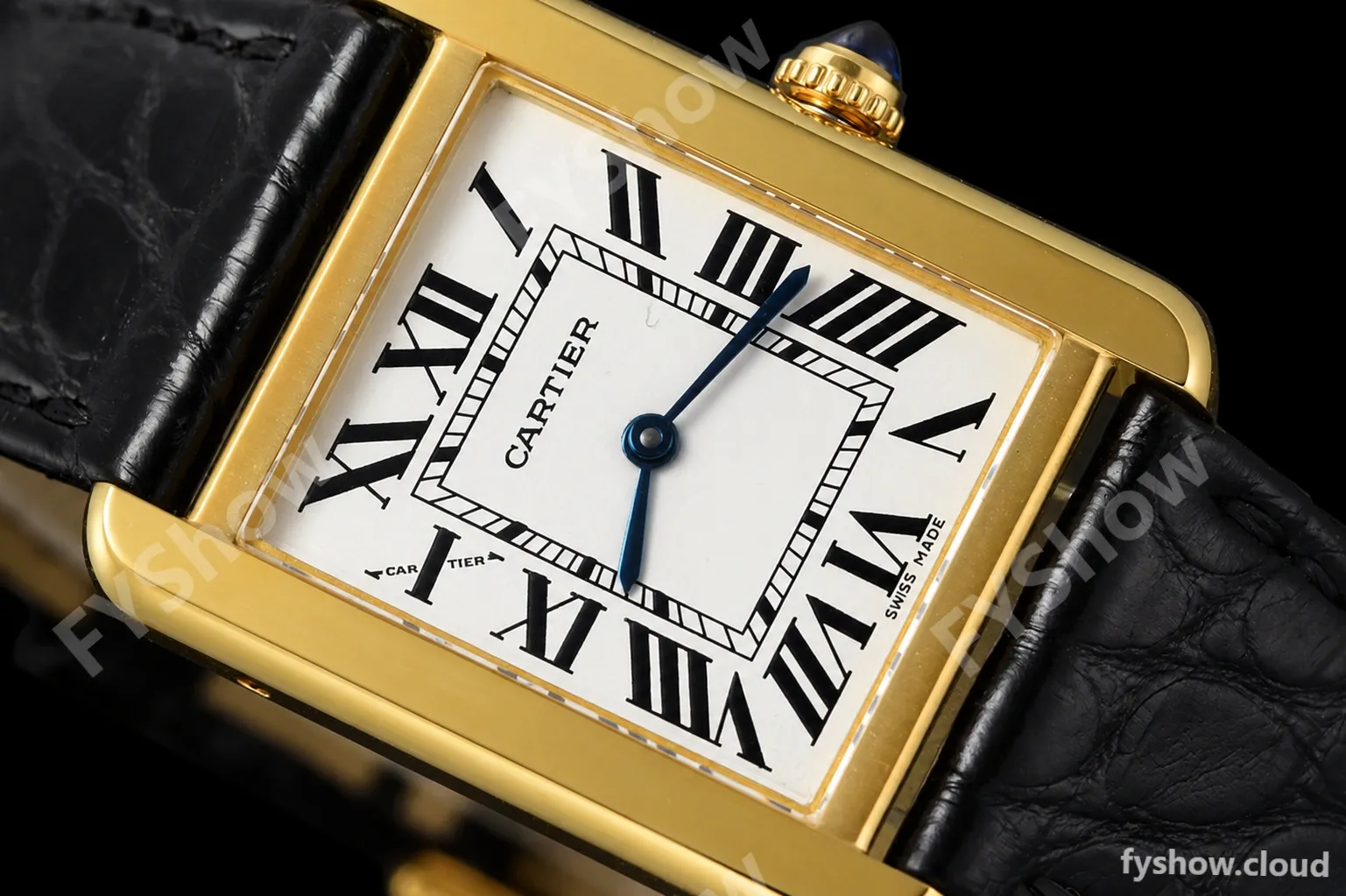 Cartier - Tank Solo Midsize 24.4mm YG/LE White AF Swiss Qtz - Image 5