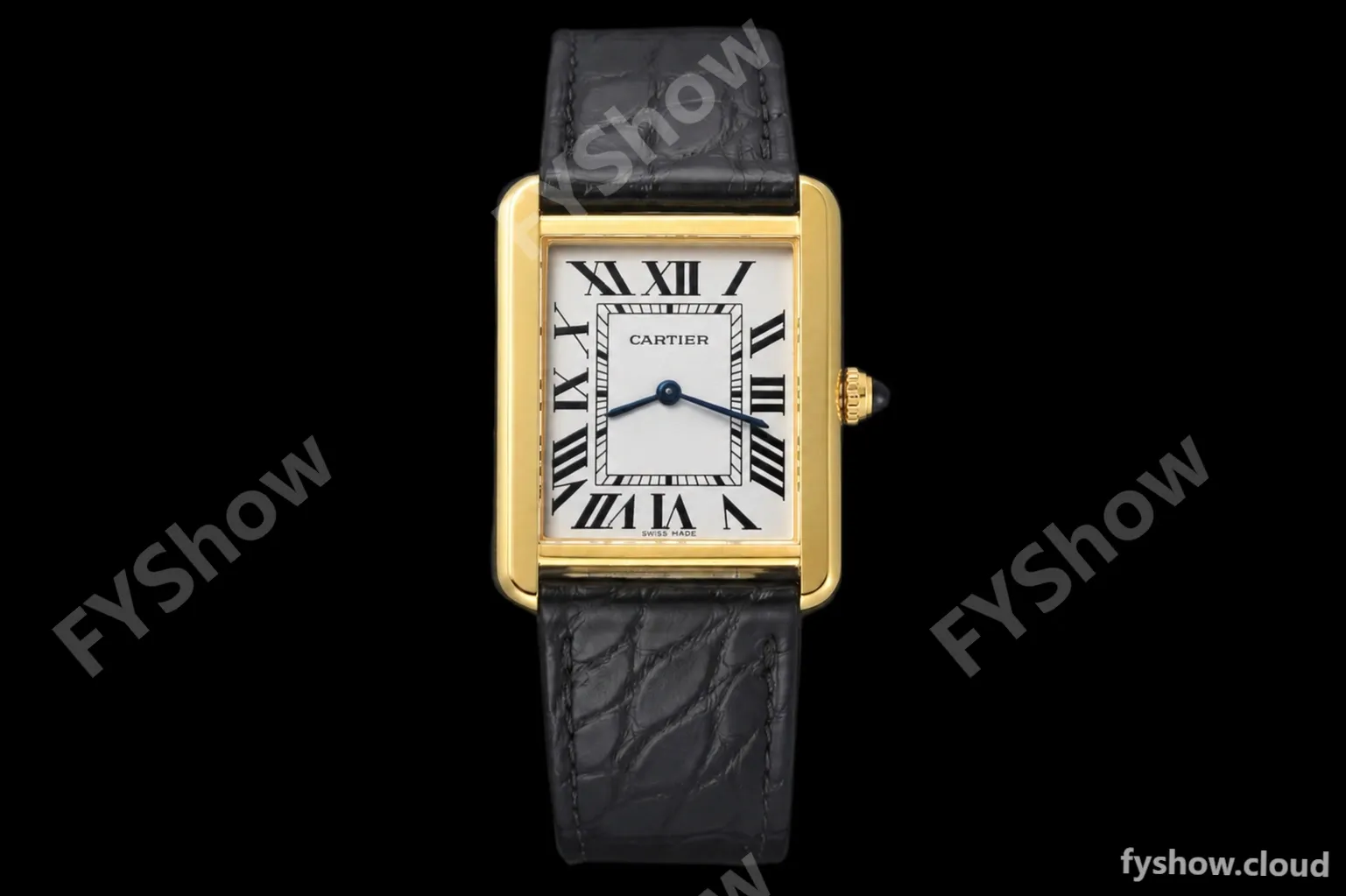 Cartier - Tank Solo Large Size 27mm YG/LE White AF Swiss Qtz