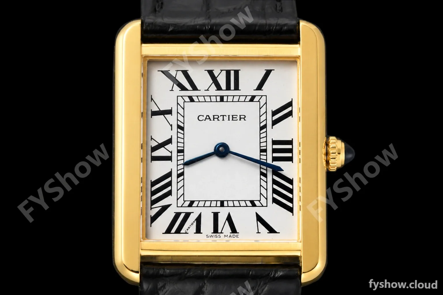 Cartier - Tank Solo Large Size 27mm YG/LE White AF Swiss Qtz - Image 2
