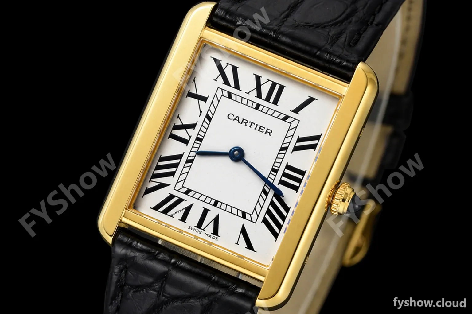 Cartier - Tank Solo Large Size 27mm YG/LE White AF Swiss Qtz - Image 3