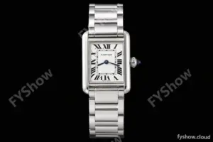Cartier - Tank Must De Cartier 22mm SS/SS White AF Swiss Quartz