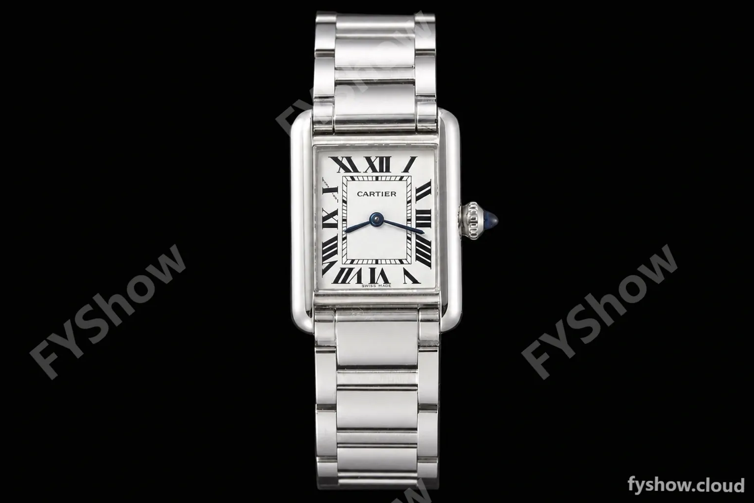 Cartier - Tank Must De Cartier 22mm SS/SS White AF Swiss Quartz