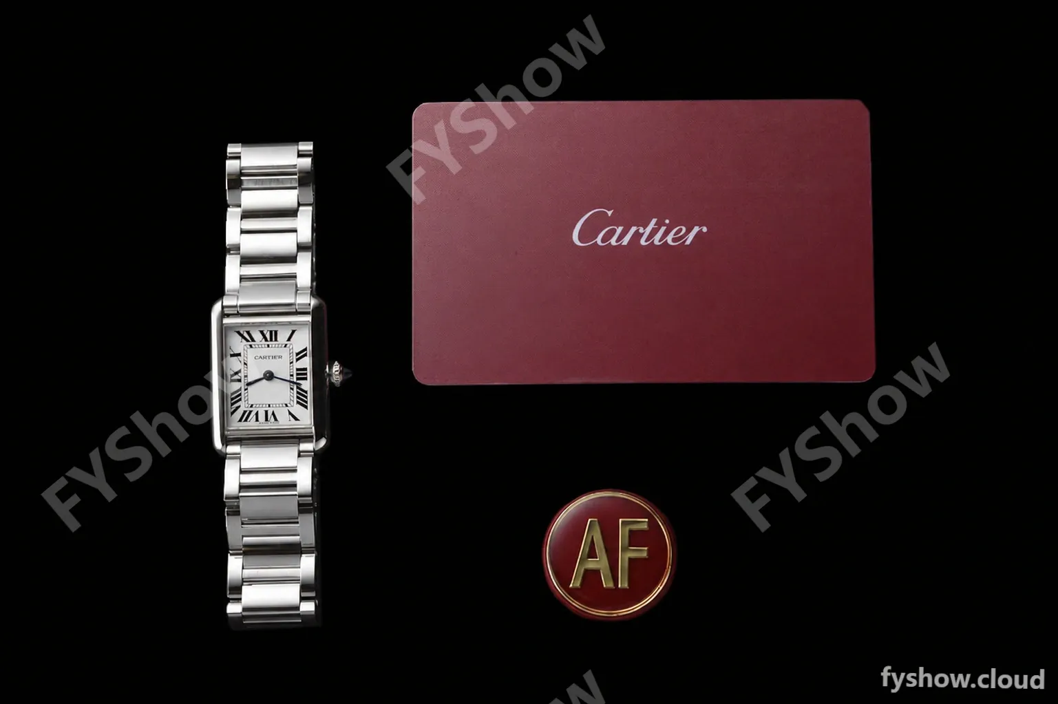 Cartier - Tank Must De Cartier 22mm SS/SS White AF Swiss Quartz - Image 6