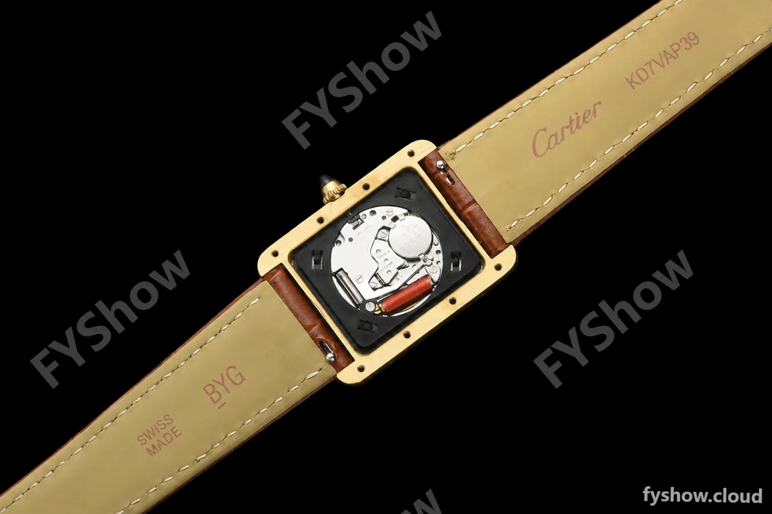Cartier - Tank Louis Large 25.5mm YG/LE Silver AF Swiss Qtz - Image 21