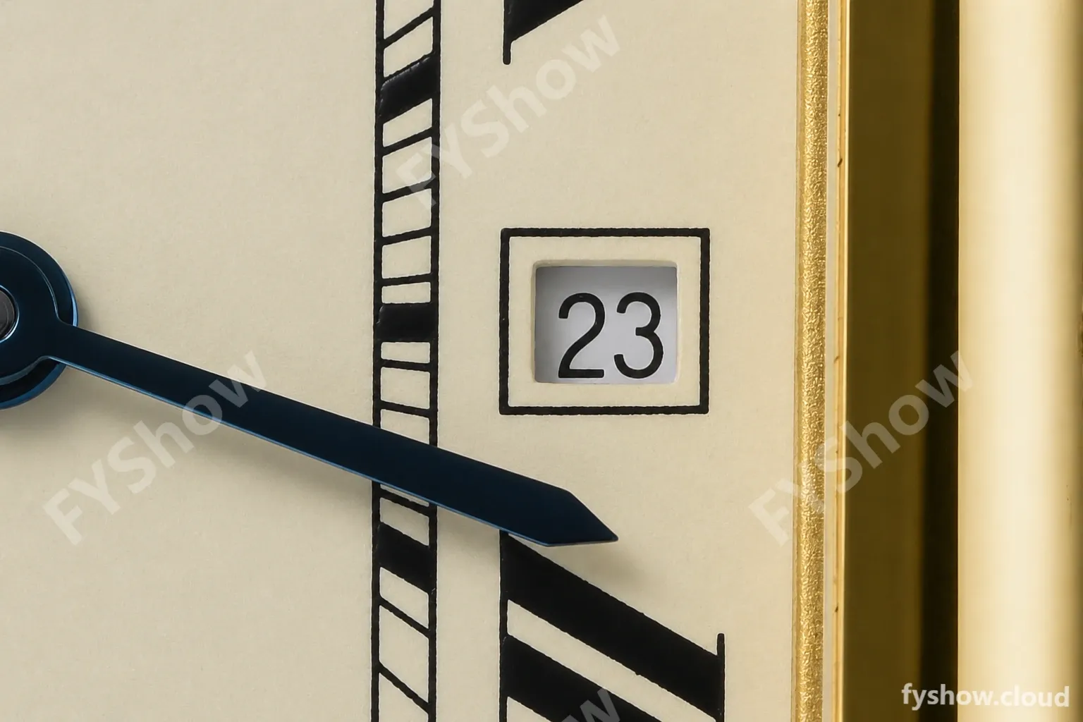 Cartier - Tank Louis Large 25.5mm YG/LE Silver AF Swiss Qtz - Image 7