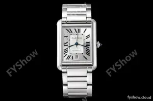 Cartier - Tank Must De Cartier 31mm Automatic SS/SS White AF MY9015
