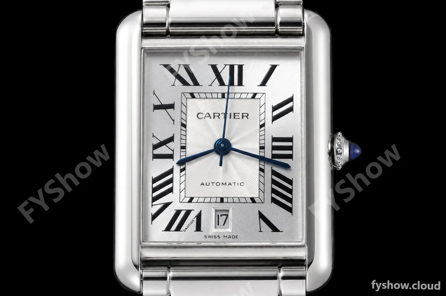 Cartier - Tank Must De Cartier 31mm Automatic SS/SS White AF MY9015 - Image 2