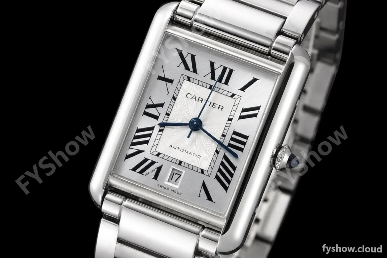 Cartier - Tank Must De Cartier 31mm Automatic SS/SS White AF MY9015 - Image 3