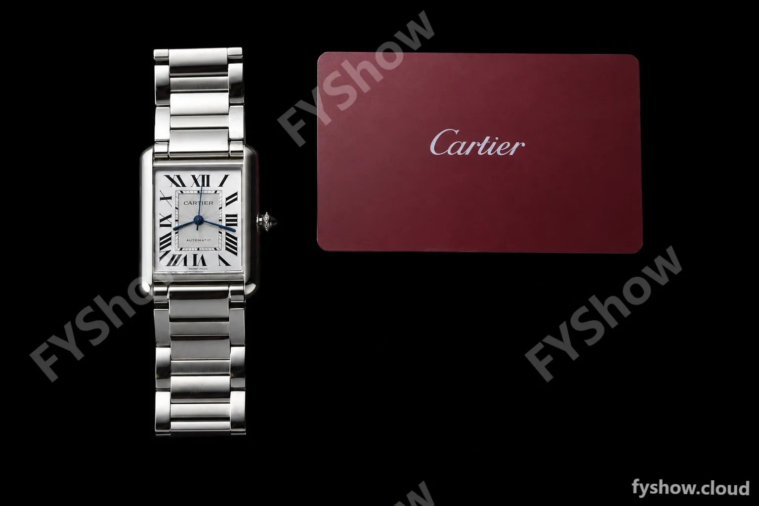 Cartier - Tank Must De Cartier 31mm Automatic SS/SS White AF MY9015 - Image 7