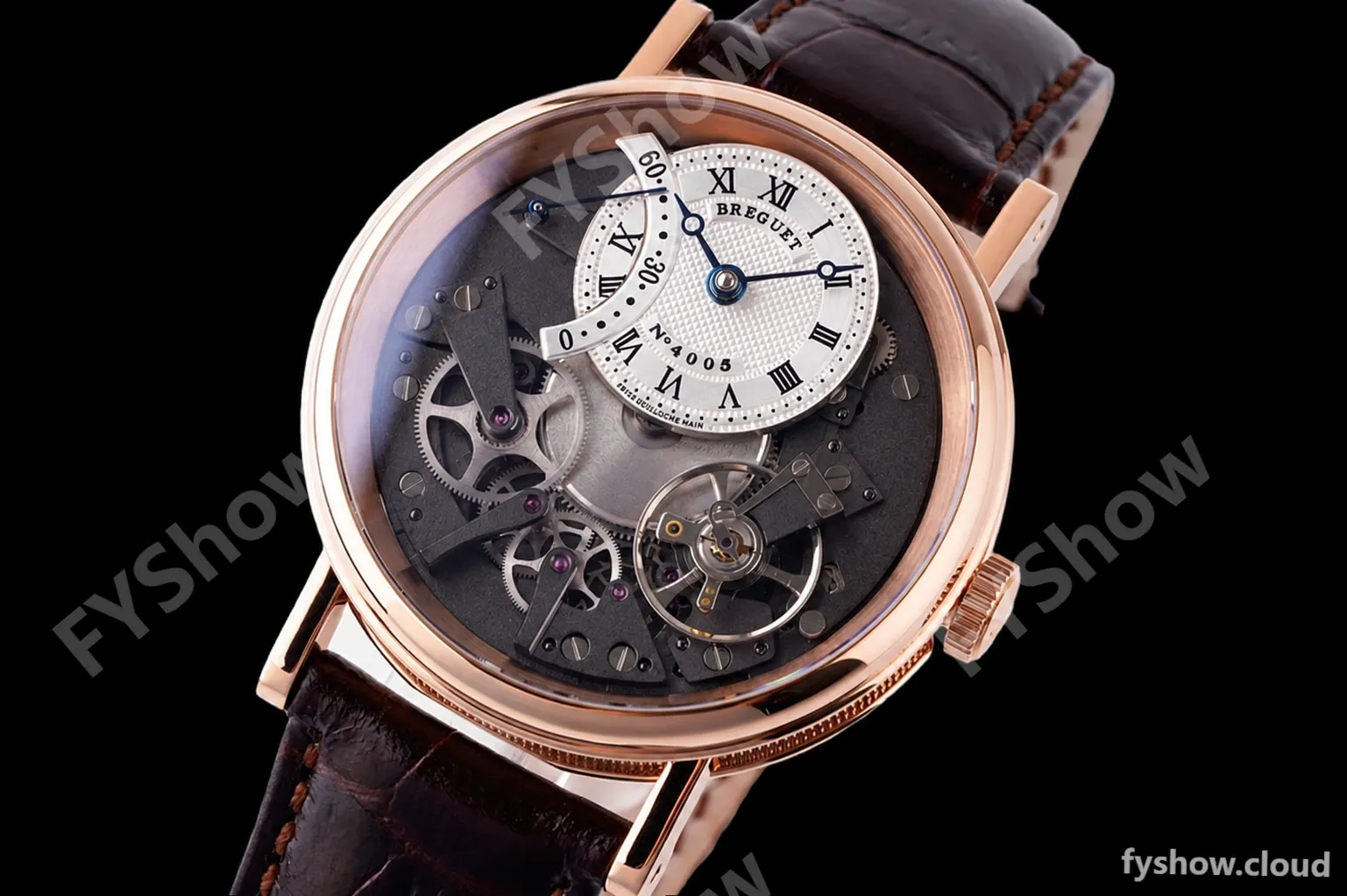 Breguet - Tradition Automatic Retrograde Seconds 7097BR RG/LE Grey/Wht ZF A505 - Image 3