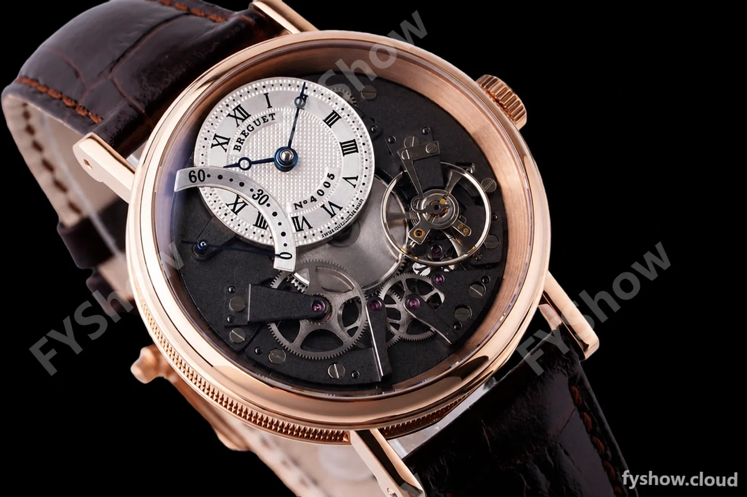 Breguet - Tradition Automatic Retrograde Seconds 7097BR RG/LE Grey/Wht ZF A505 - Image 6