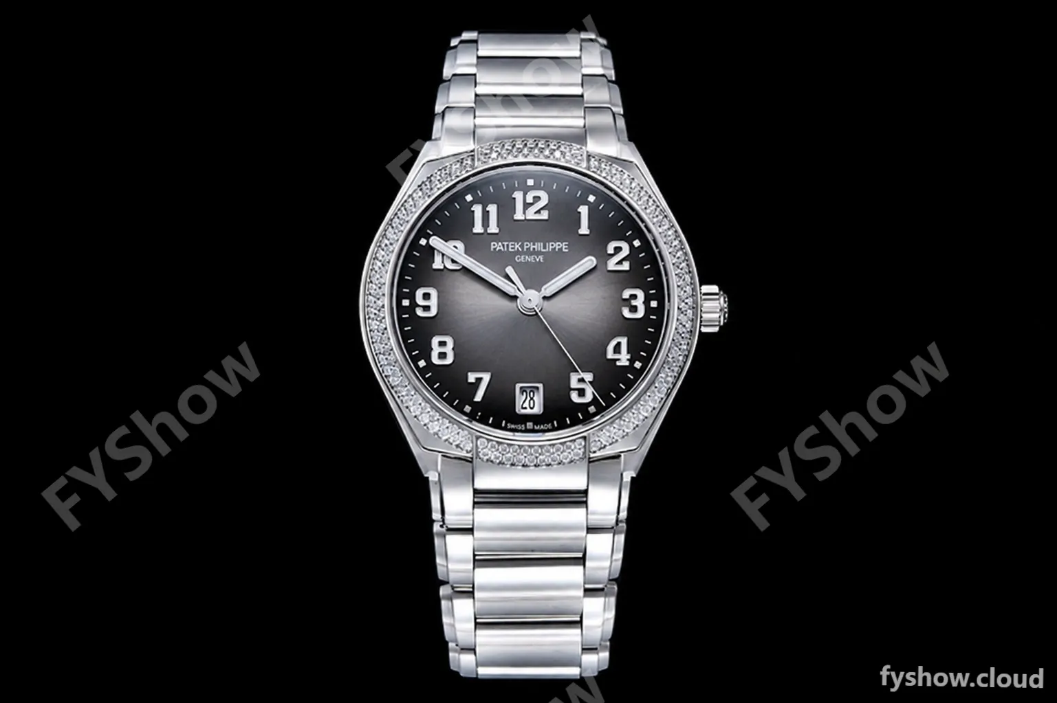 Patek Philippe - Twenty-4 Ladies Dia SS/SS Grey/Num PPF A324