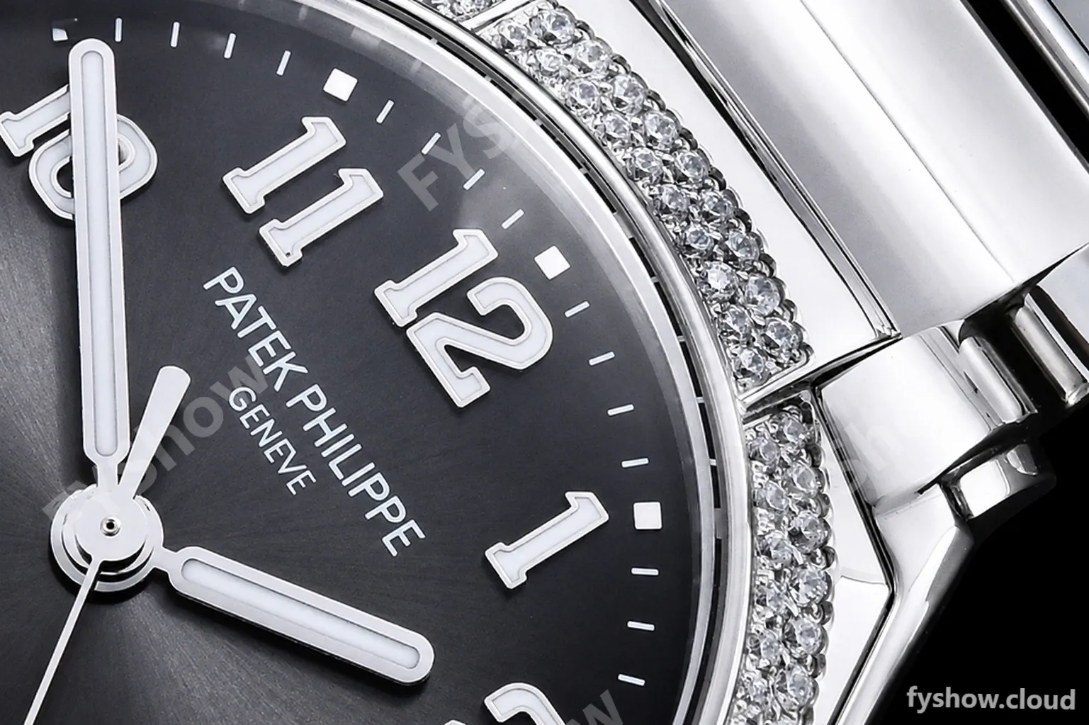 Patek Philippe - Twenty-4 Ladies Dia SS/SS Grey/Num PPF A324 - Image 7