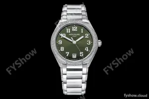 Patek Philippe - Twenty-4 Ladies Dia SS/SS Green/Num PPF A324