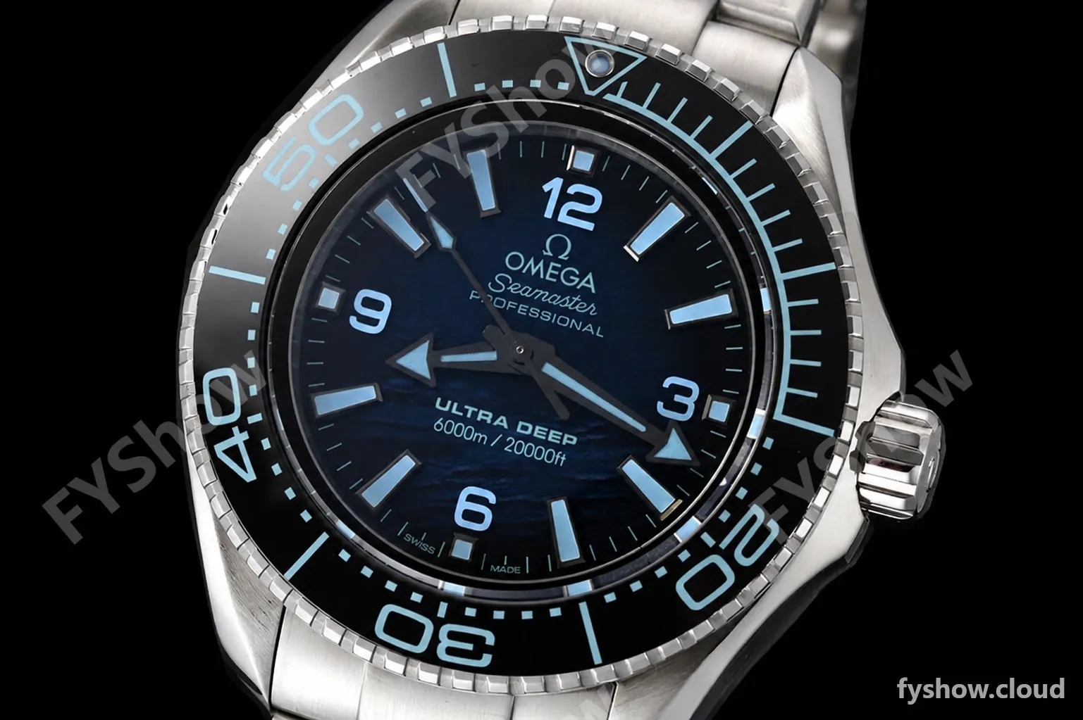 Omega - Planet Ocean 45.5mm Ultra Deep SS/SS Deep Blue VSF A8912 - Image 3