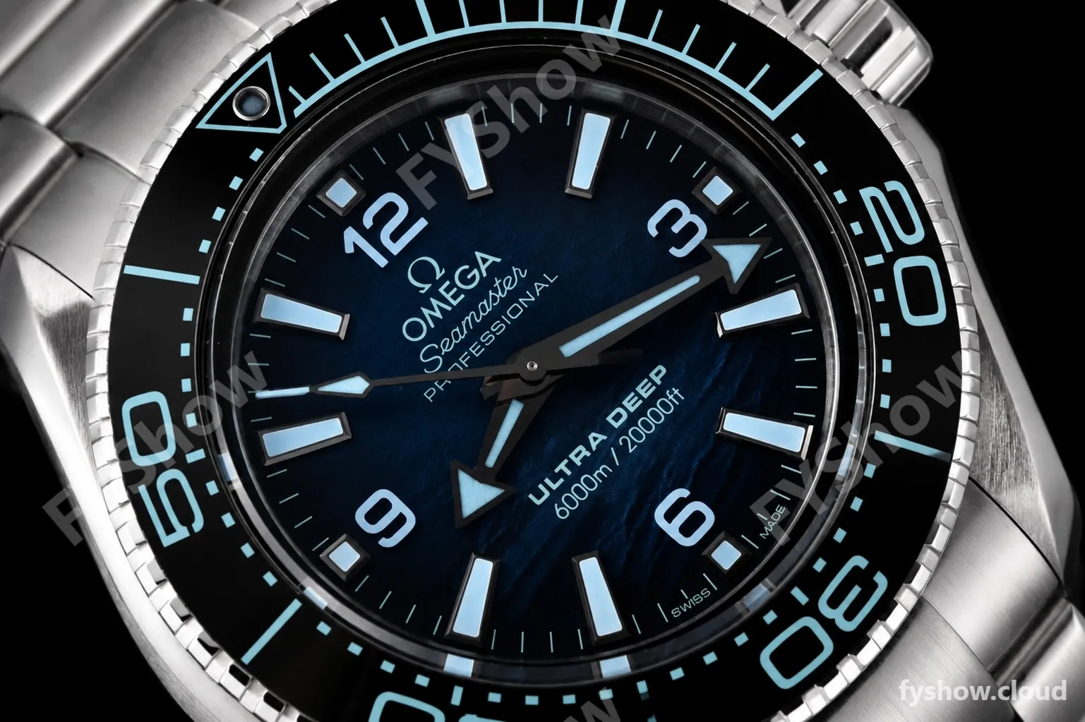 Omega - Planet Ocean 45.5mm Ultra Deep SS/SS Deep Blue VSF A8912 - Image 4