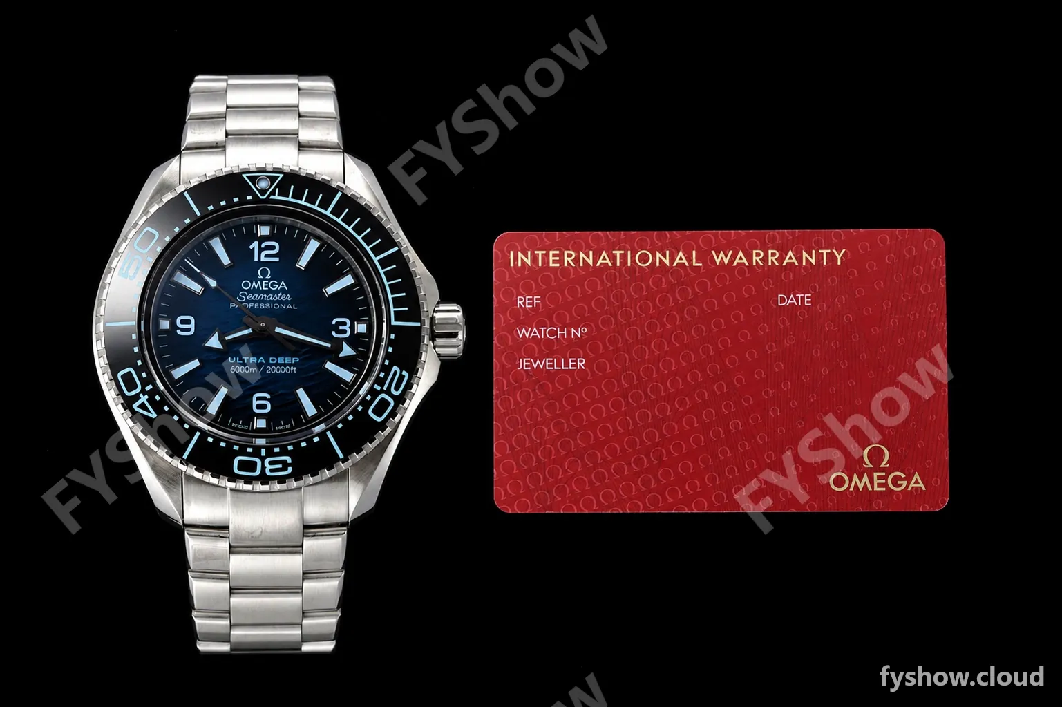 Omega - Planet Ocean 45.5mm Ultra Deep SS/SS Deep Blue VSF A8912 - Image 8