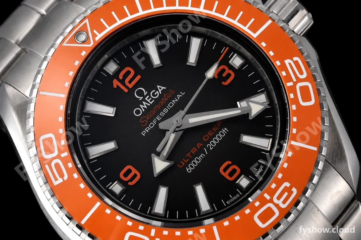 Omega - Planet Ocean 45.5mm Ultra Deep Org SS/SS Grey VSF A8912 - Image 7