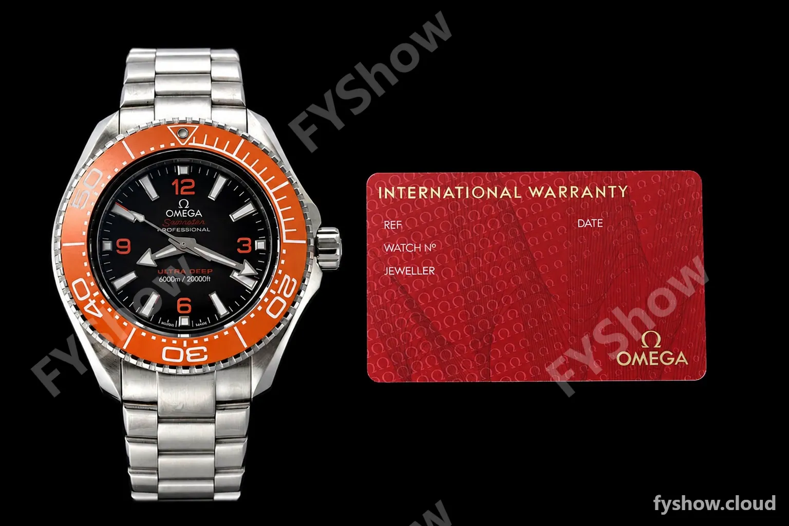 Omega - Planet Ocean 45.5mm Ultra Deep Org SS/SS Grey VSF A8912 - Image 8