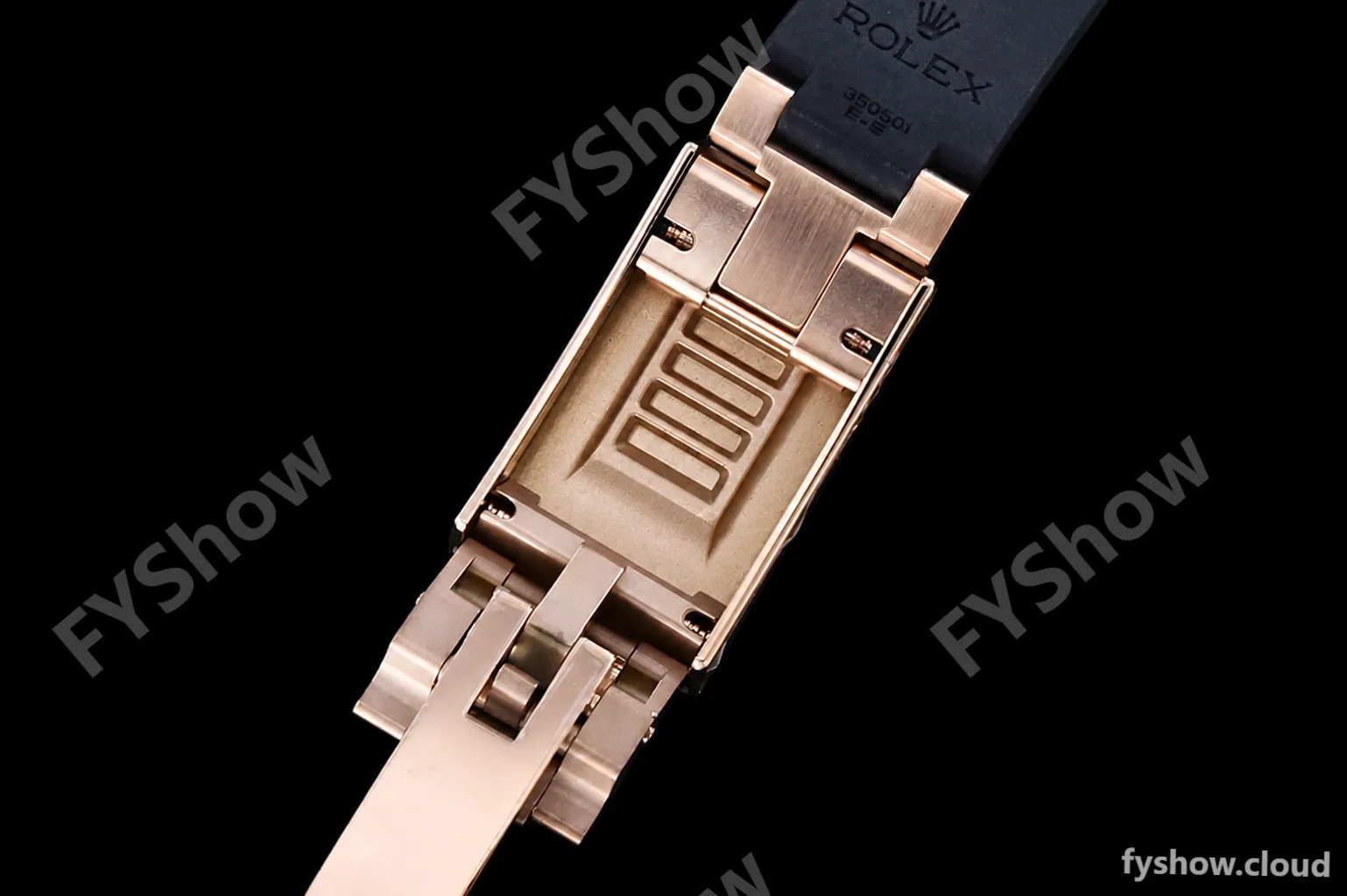Rolex - YachtMaster 126655 40mm RG/RU Blk ARF VR3235 - Image 15