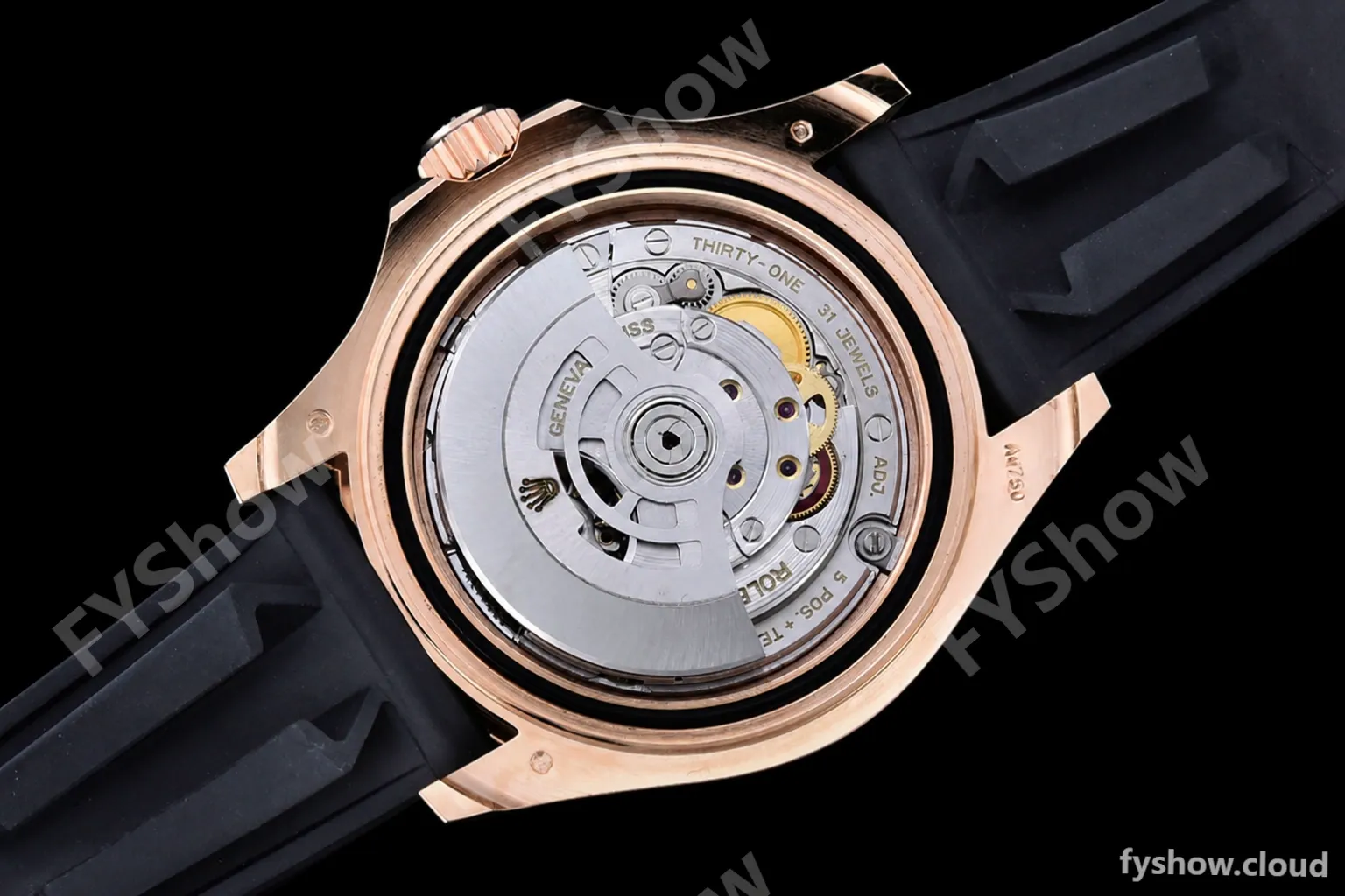 Rolex - YachtMaster 126655 40mm RG/RU Blk ARF VR3235 - Image 23