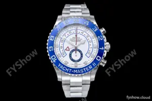 Rolex - YachtMaster 116680 Blue SS/SS White KF A7750 Mod